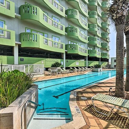 Galveston Condo With Pool Access Walk To Beach! Exteriör bild