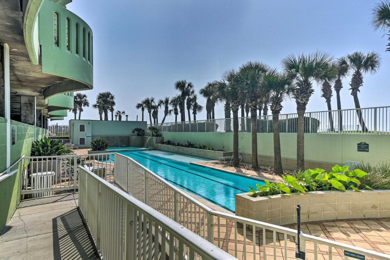 Galveston Condo With Pool Access Walk To Beach! Exteriör bild