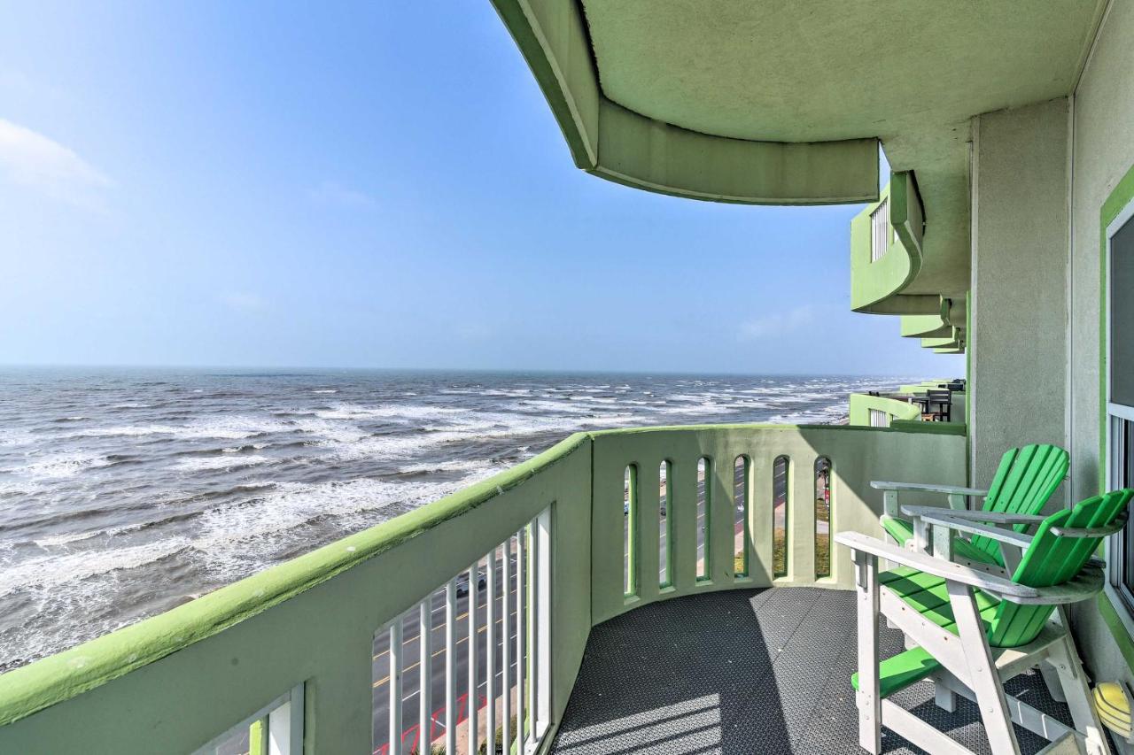 Galveston Condo With Pool Access Walk To Beach! Exteriör bild