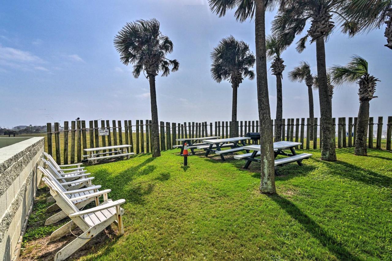 Galveston Condo With Pool Access Walk To Beach! Exteriör bild