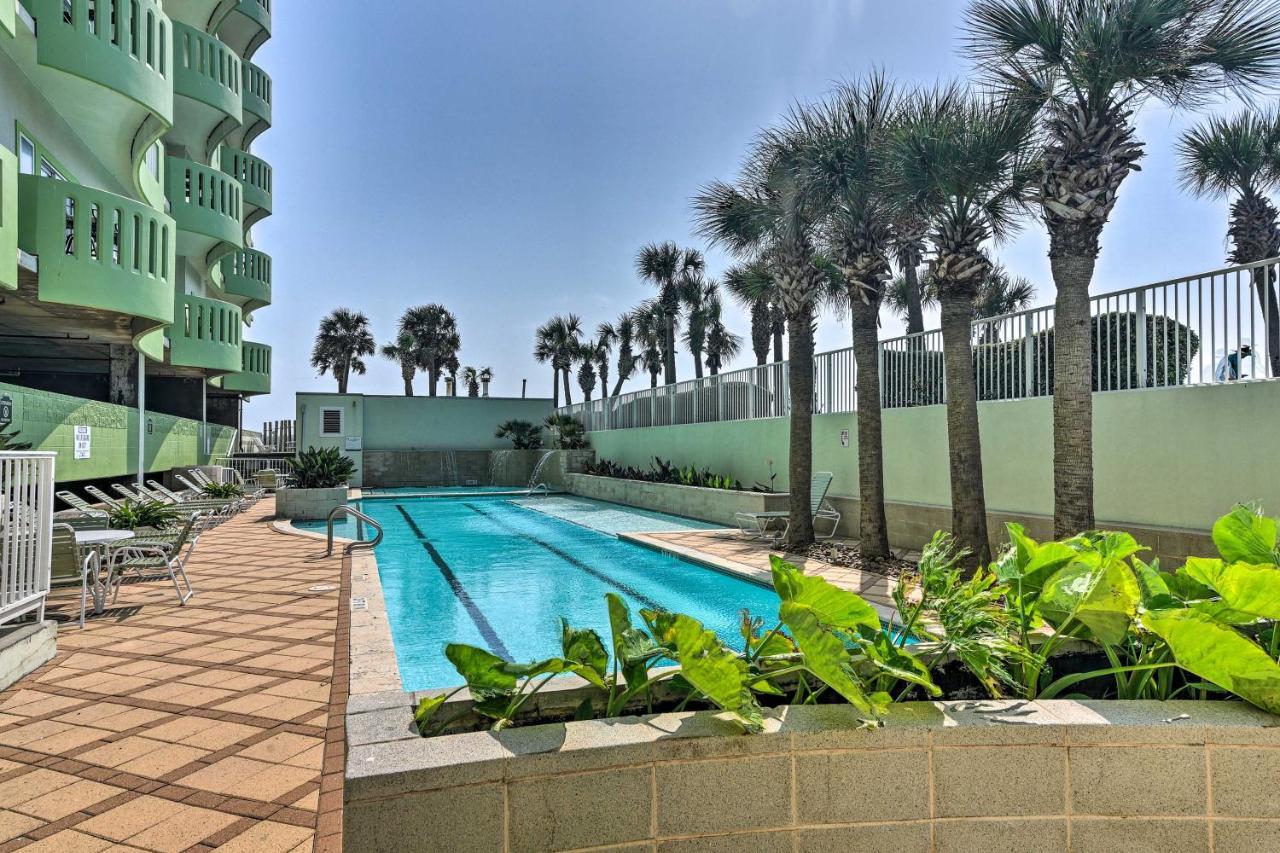 Galveston Condo With Pool Access Walk To Beach! Exteriör bild